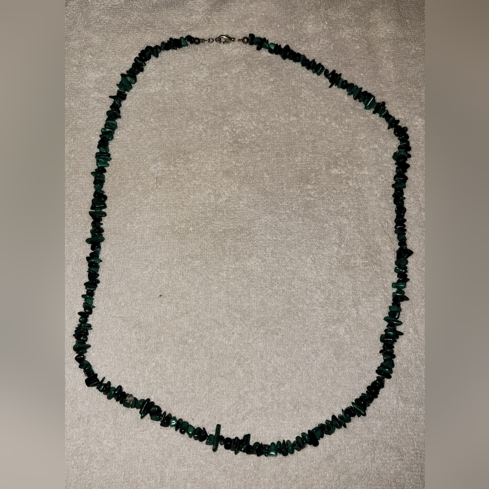 Green Rock Necklace
